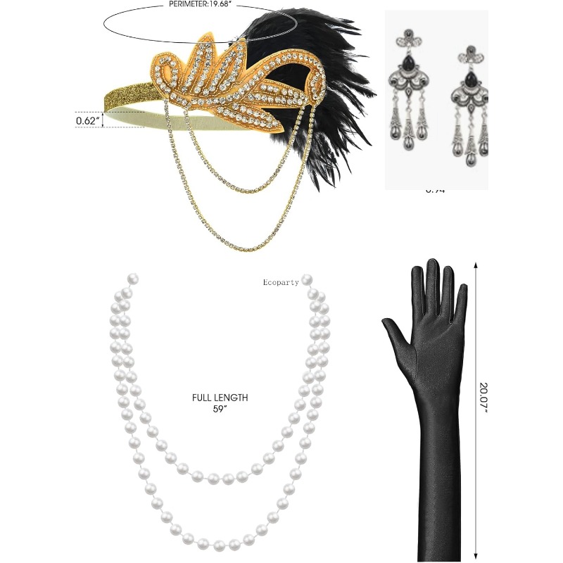 Gaun 20an Era 1920-an untuk Wa - Men'S Accessories In The 1920S ulasan dan harga
