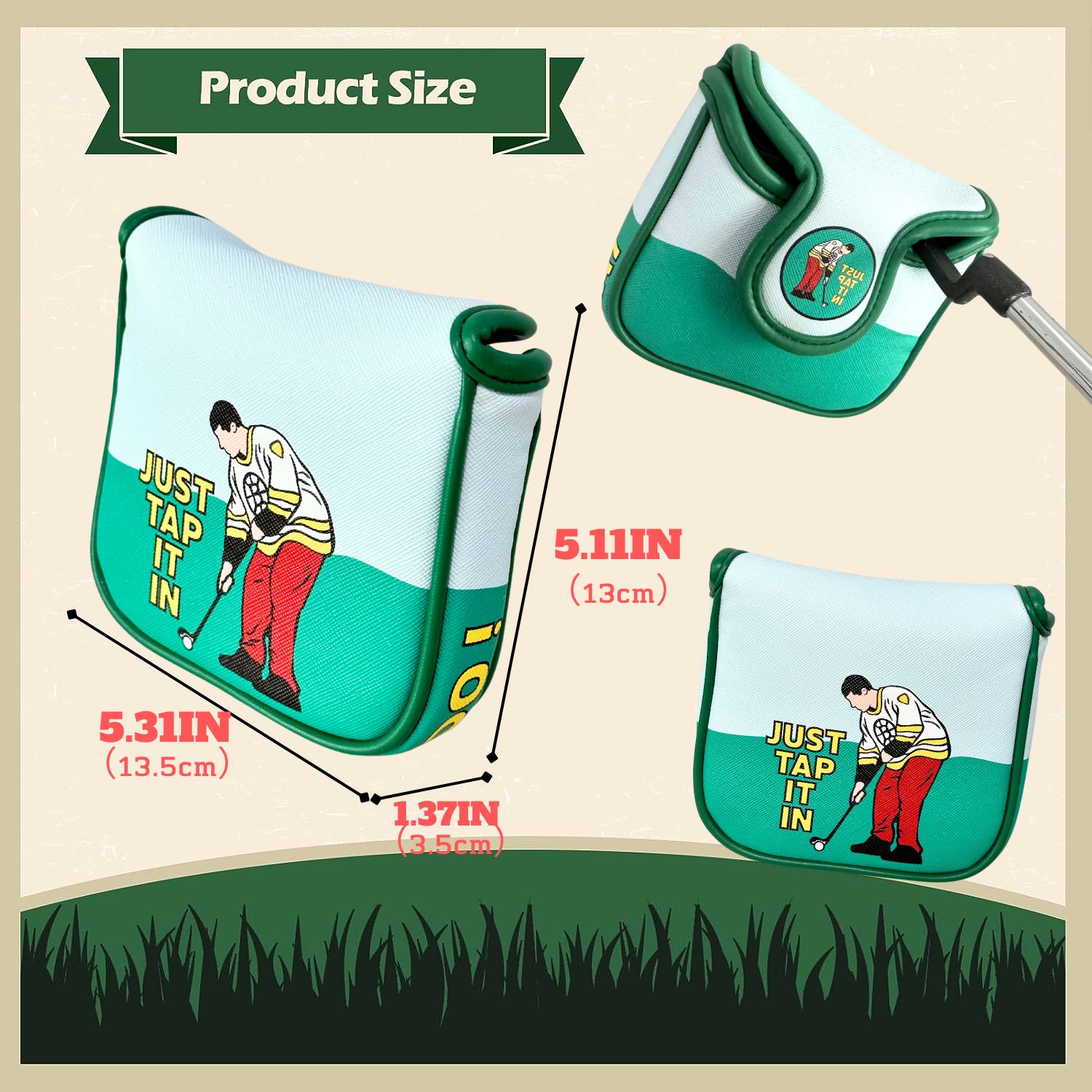 Penutup Putter Golf kulit PU l - Men'S Accessories Essentials ulasan dan harga