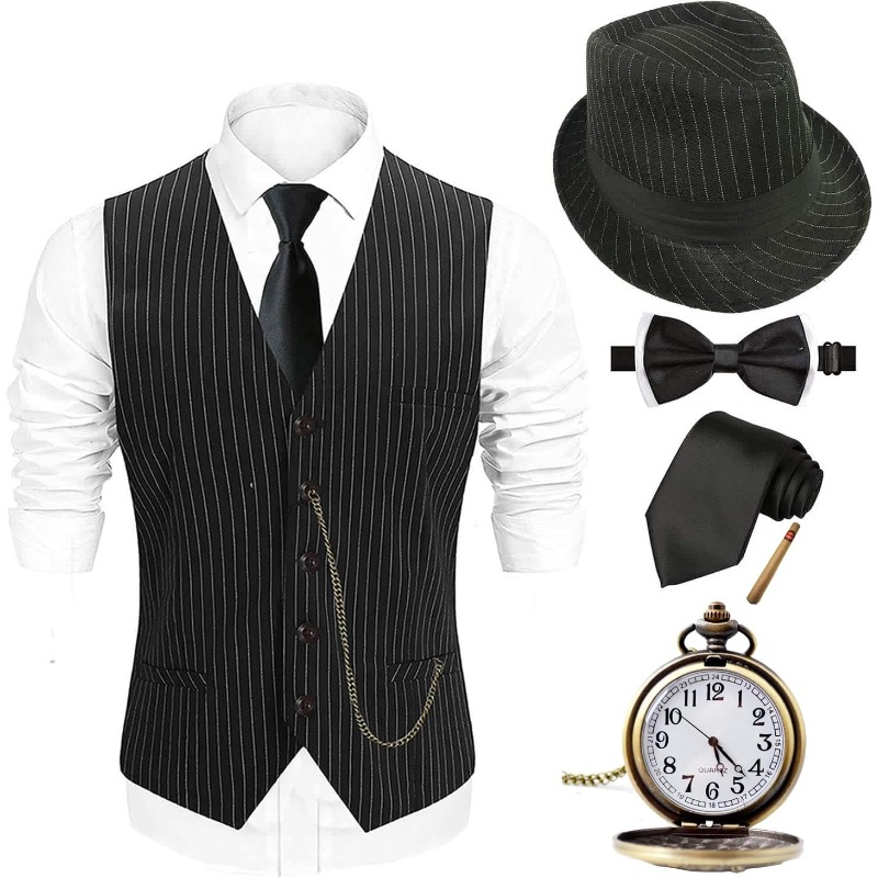 Kostum Pria Halloween Era 1920 - Men'S Accessories In The 1920S ulasan dan harga