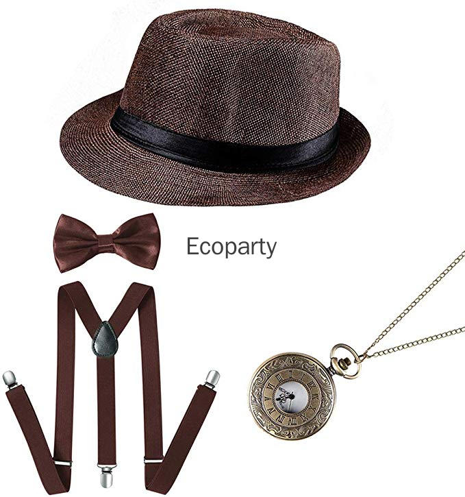 Aksesoris Karnaval Pria Gaya 1 - Men'S Accessories In The 1920S ulasan dan harga