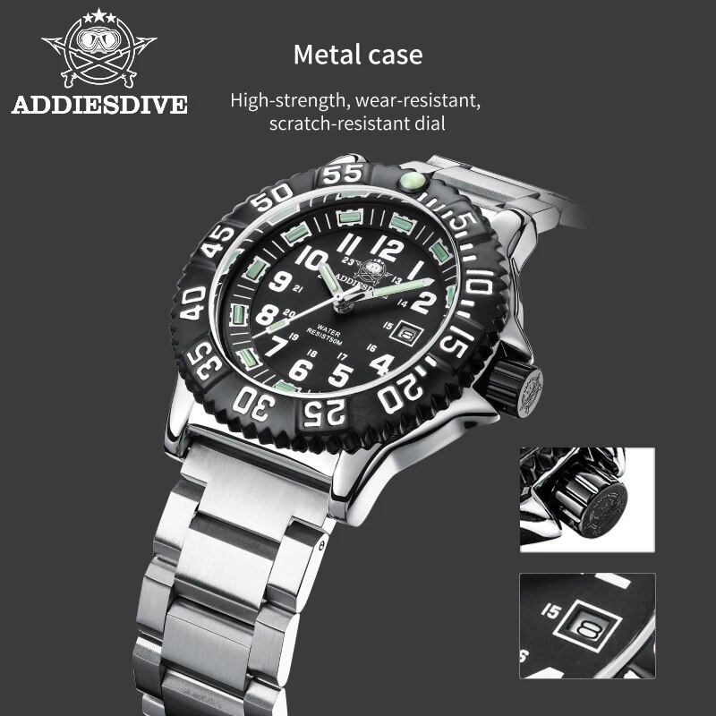Addies Dive jam tangan bercaha - Men'S Accessories Display ulasan dan harga