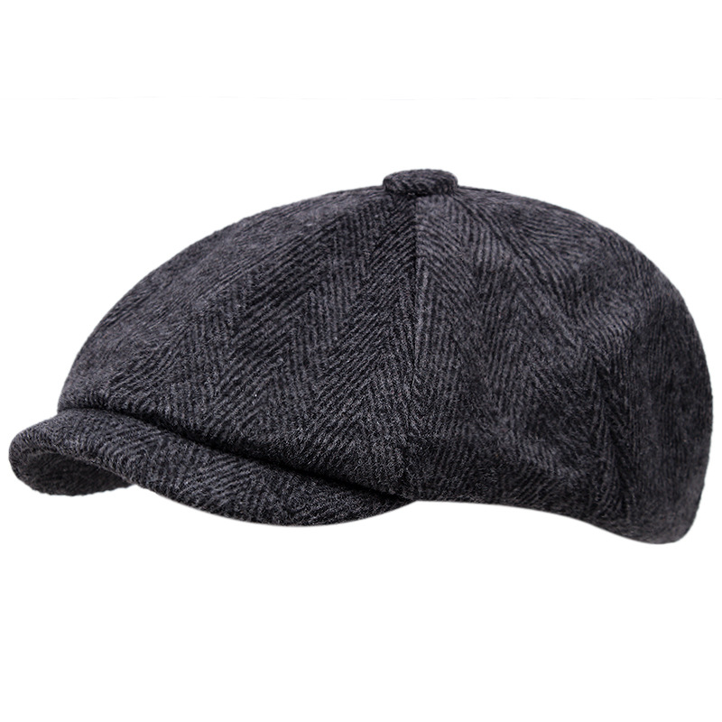 Topi Segi Delapan Wol Gangster - Men'S Accessories In The 1920S ulasan dan harga