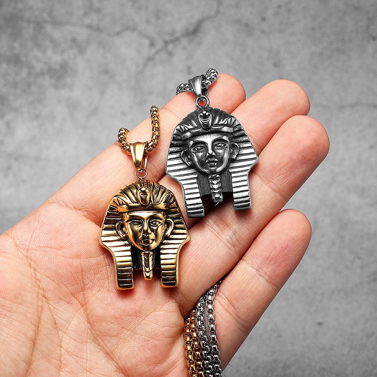 Mesir Firaun Sphinx kalung pri - Men Accessories Egypt ulasan dan harga